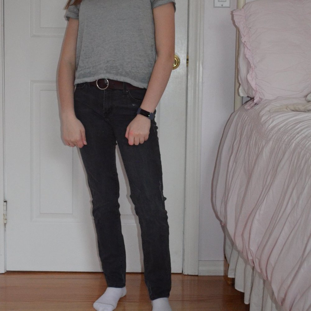 [JustBlack] Black Skinny Jeans